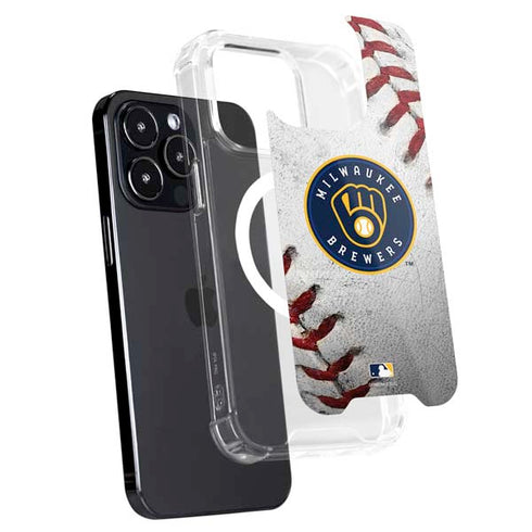MLB Milwaukee Brewers Game Ball iPhone 13 Pro MagSafe Case