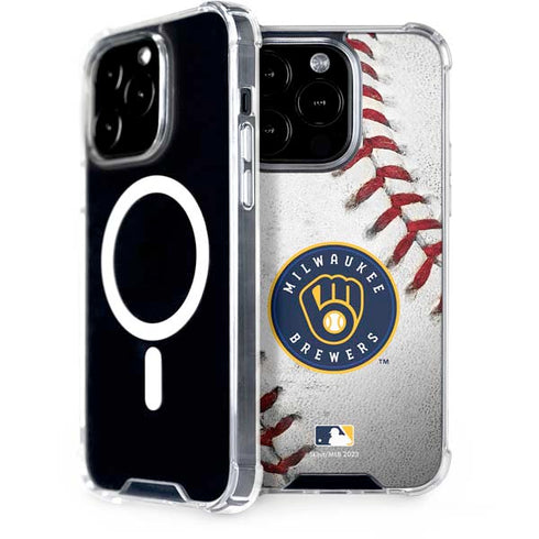 MLB Milwaukee Brewers Game Ball iPhone 13 Pro MagSafe Case