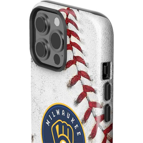 MLB Milwaukee Brewers Game Ball iPhone 13 Pro Max Impact Case