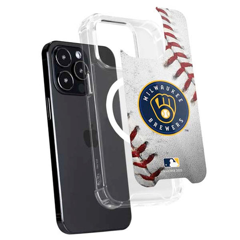 MLB Milwaukee Brewers Game Ball iPhone 13 Pro Max MagSafe Case