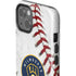 MLB Milwaukee Brewers Game Ball iPhone 15 Plus Impact Case