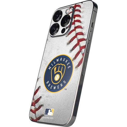 MLB Milwaukee Brewers Game Ball iPhone 14 Pro Skin