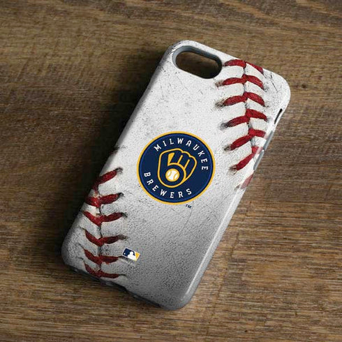 MLB Milwaukee Brewers Game Ball iPhone 8 Pro Case