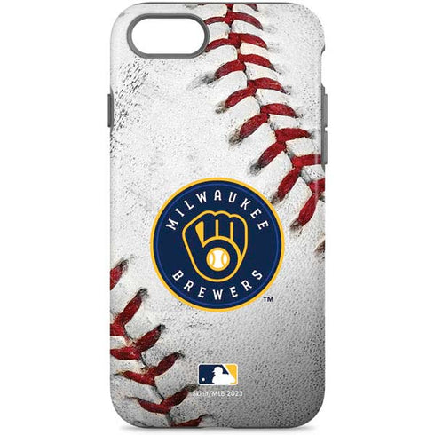 MLB Milwaukee Brewers Game Ball iPhone 8 Pro Case