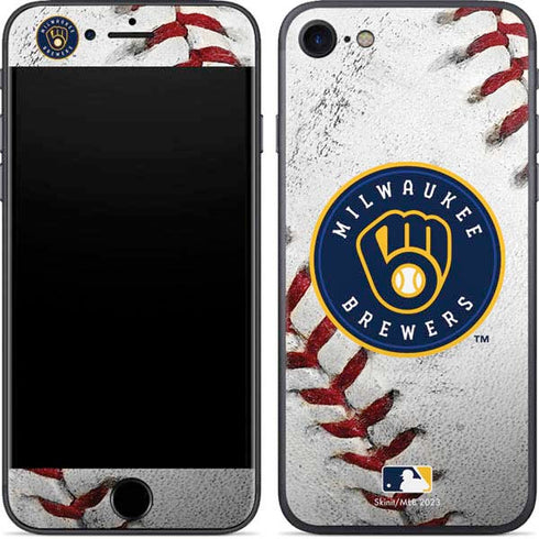 MLB Milwaukee Brewers Game Ball iPhone 8 Skin