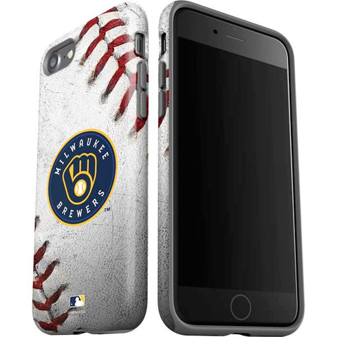 MLB Milwaukee Brewers Game Ball iPhone SE (2nd & 3rd Gen) Pro Case