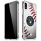 MLB Milwaukee Brewers Game Ball iPhone XR Clear Case