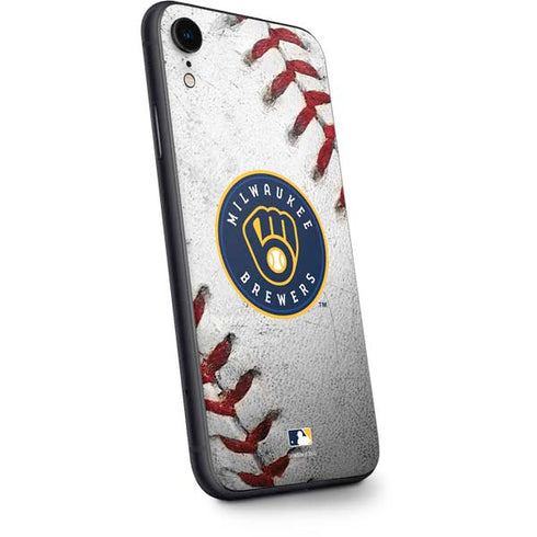 MLB Milwaukee Brewers Game Ball iPhone XR Skin