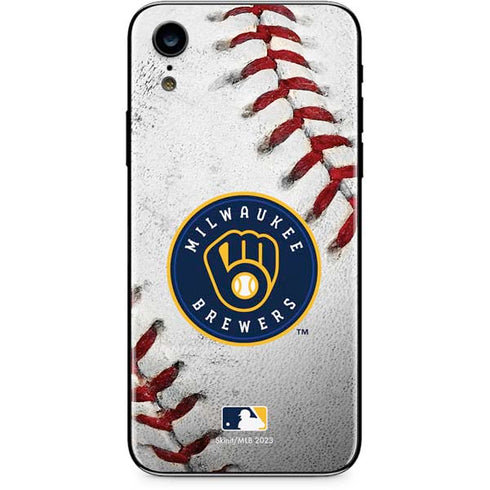 MLB Milwaukee Brewers Game Ball iPhone XR Skin