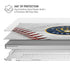 MLB Milwaukee Brewers Game Ball MacBook Air 13in M1 (2021) Case plus Skin