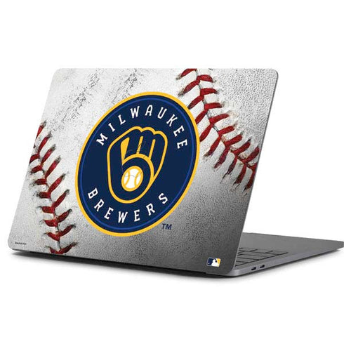 MLB Milwaukee Brewers Game Ball Apple MacBook Pro 13-inch Skin