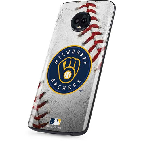 MLB Milwaukee Brewers Game Ball Moto G6 Skin
