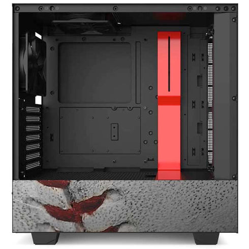 MLB Milwaukee Brewers Game Ball NZXT H510 Compact ATX Mid-Tower Case Skin