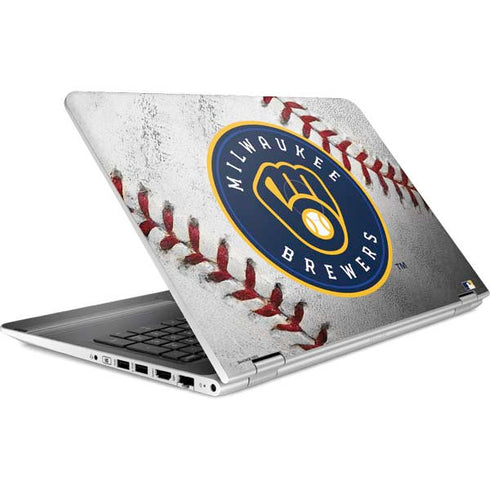 MLB Milwaukee Brewers Game Ball HP Pavilion Skin