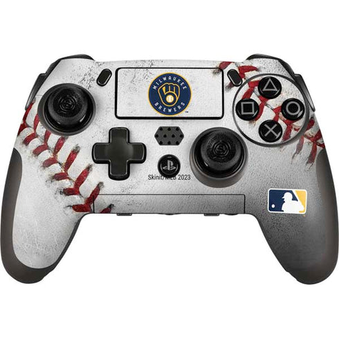 MLB Milwaukee Brewers Game Ball PlayStation Scuf Vantage 2 Controller Skin