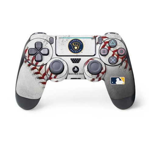 MLB Milwaukee Brewers Game Ball PS4 Pro/Slim Controller Skin