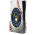 MLB Milwaukee Brewers Game Ball PS5 Slim Disk Console Skin