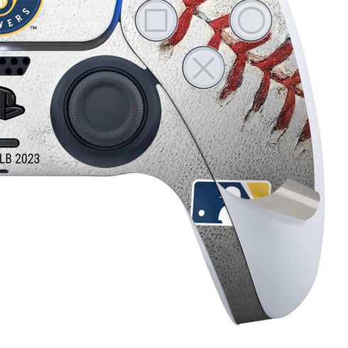 MLB Milwaukee Brewers Game Ball PS5 Slim Digital Edition Bundle Skin