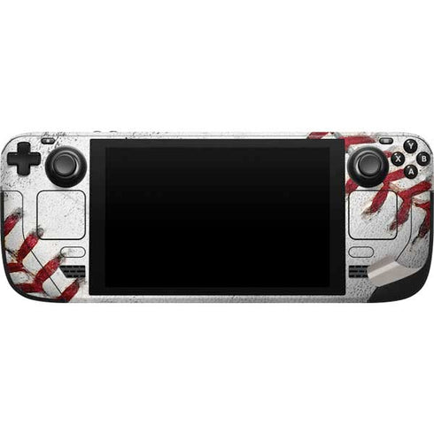 MLB Milwaukee Brewers Game Ball Steam Deck Handheld Gaming Computer Skin
