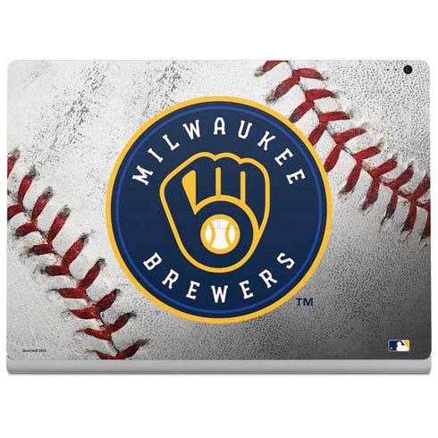 MLB Milwaukee Brewers Game Ball Surface Book 2 13.5in Skin