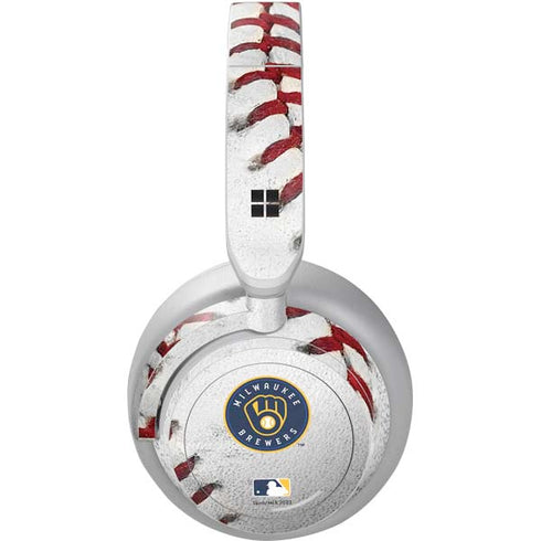 MLB Milwaukee Brewers Game Ball Surface Headphones Skin
