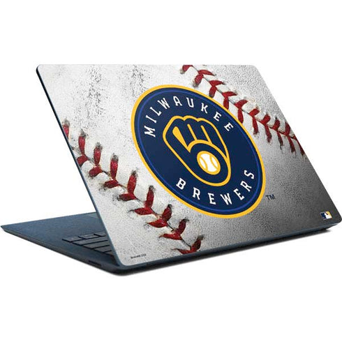 MLB Milwaukee Brewers Game Ball Surface Laptop Skin