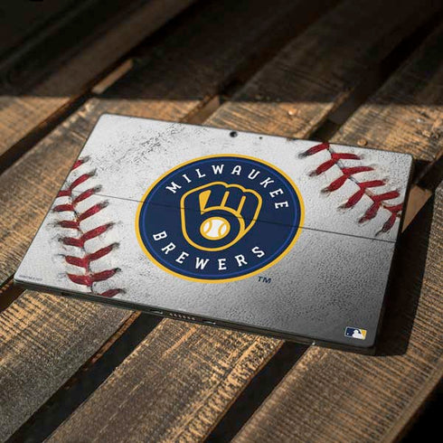 MLB Milwaukee Brewers Game Ball Surface Pro 7 Skin