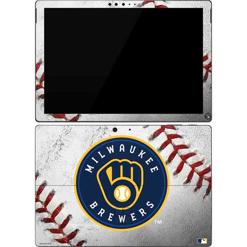 MLB Milwaukee Brewers Game Ball Surface Pro 7 Skin