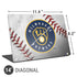 MLB Milwaukee Brewers Game Ball Universal Laptop 14in (11.4 x 8.2in) Skin