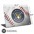 MLB Milwaukee Brewers Game Ball Universal Laptop 15in (12.2 x 8.8in) Skin