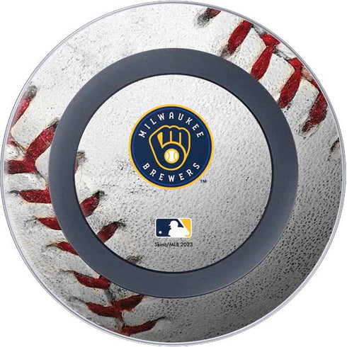 MLB Milwaukee Brewers Game Ball Wireless Charger Skin
