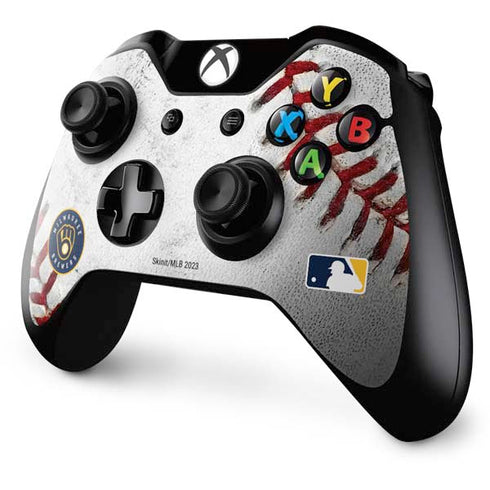 MLB Milwaukee Brewers Game Ball Xbox One Controller Skin