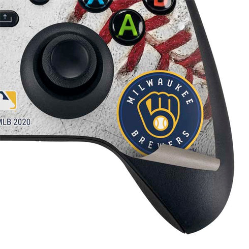 MLB Milwaukee Brewers Game Ball Xbox Series X Controller Skin