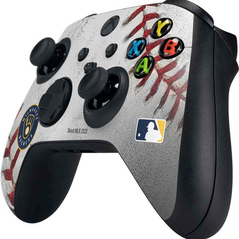 MLB Milwaukee Brewers Game Ball Xbox Series X Controller Skin