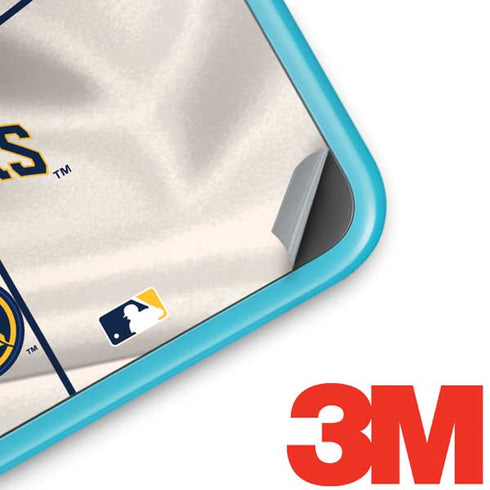MLB Milwaukee Brewers Home Jersey Nintendo 2DS XL (2017) Skin