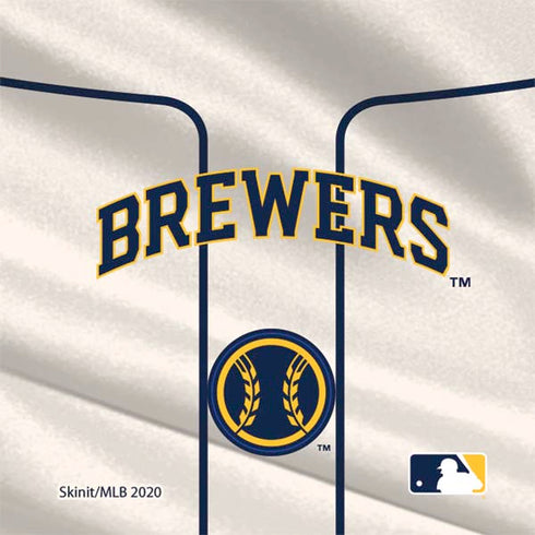 MLB Milwaukee Brewers Home Jersey Nintendo 2DS XL (2017) Skin