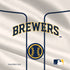 MLB Milwaukee Brewers Home Jersey Nintendo 2DS XL (2017) Skin