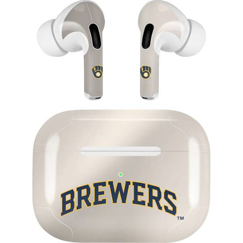 MLB Milwaukee Brewers Home Jersey AirPods Pro 2nd Gen Skin