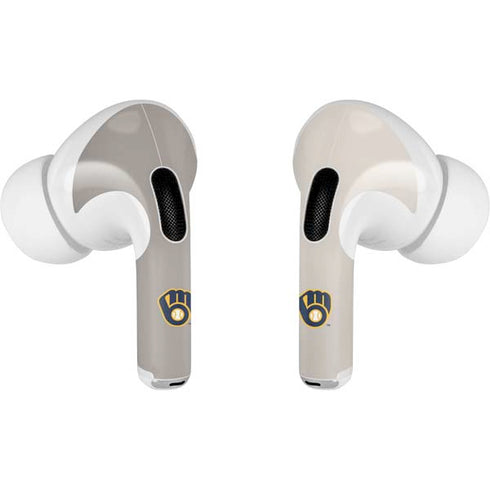 MLB Milwaukee Brewers Home Jersey AirPods Pro 2nd Gen Skin