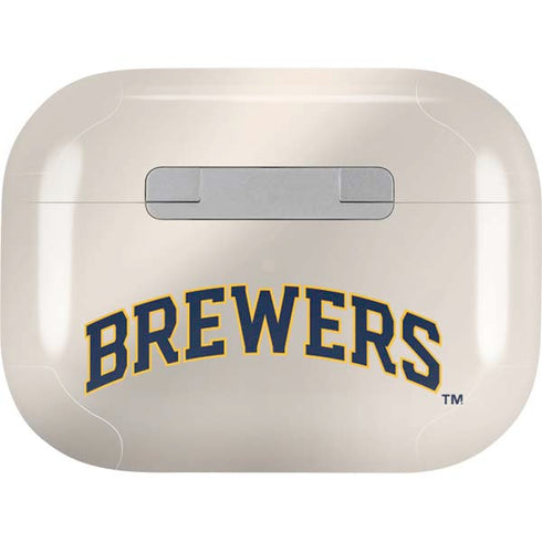 MLB Milwaukee Brewers Home Jersey Apple AirPods Pro Skin