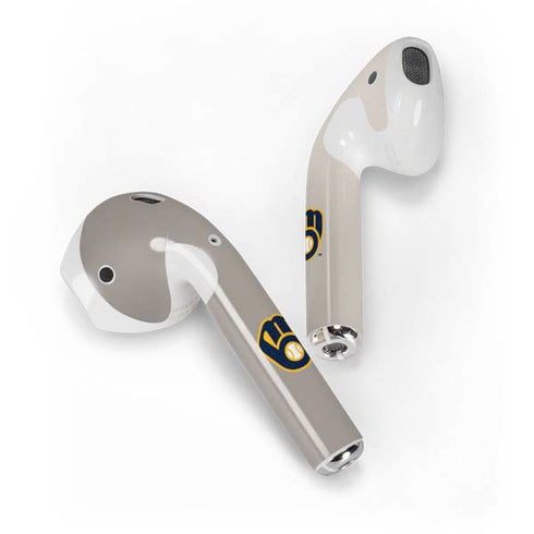 MLB Milwaukee Brewers Home Jersey Apple AirPods Skin