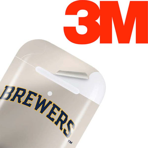 MLB Milwaukee Brewers Home Jersey Apple AirPods Skin