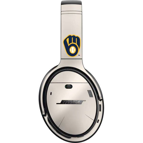 MLB Milwaukee Brewers Home Jersey Bose QuietComfort 35 II Headphones Skin
