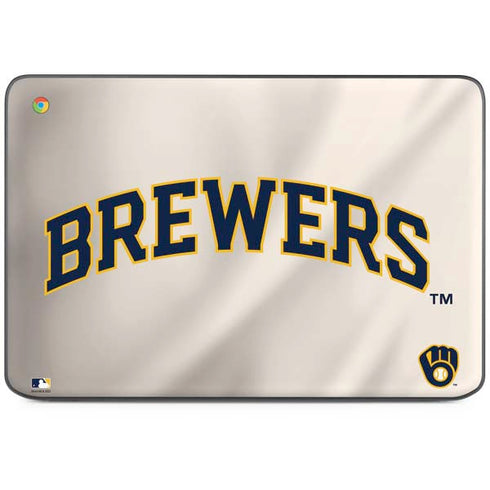 MLB Milwaukee Brewers Home Jersey HP Chromebook Skin