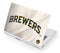MLB Milwaukee Brewers Home Jersey Acer Chromebook Skin