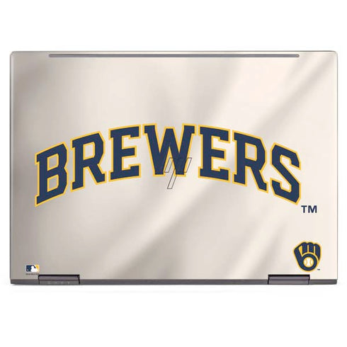 MLB Milwaukee Brewers Home Jersey HP Envy Skin
