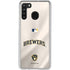 MLB Milwaukee Brewers Home Jersey Galaxy A21 Clear Case