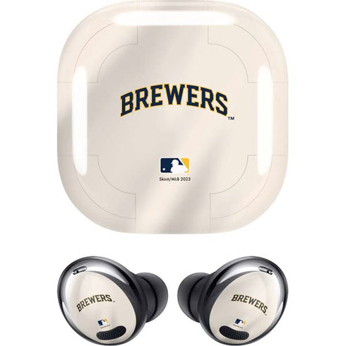 MLB Milwaukee Brewers Home Jersey Galaxy Buds Pro Skin