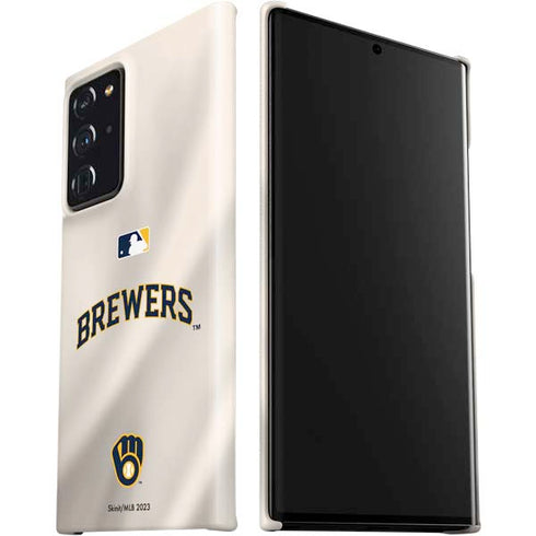 MLB Milwaukee Brewers Home Jersey Galaxy Note20 Ultra 5G Lite Case