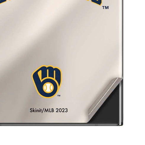 MLB Milwaukee Brewers Home Jersey Galaxy Note20 Ultra 5G Skin